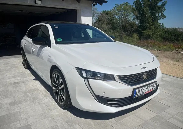 samochody osobowe Peugeot 508 cena 85500 przebieg: 150000, rok produkcji 2020 z Dzierżoniów